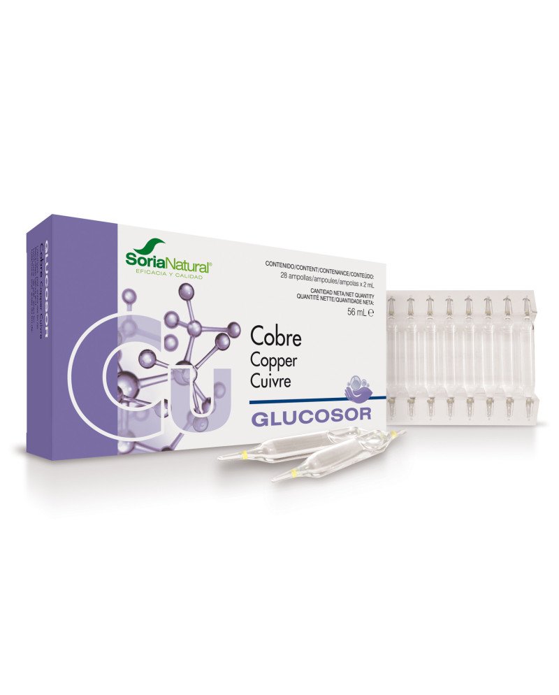 Soria Glucosor Cobre 28 Ampolllas X 2ml
