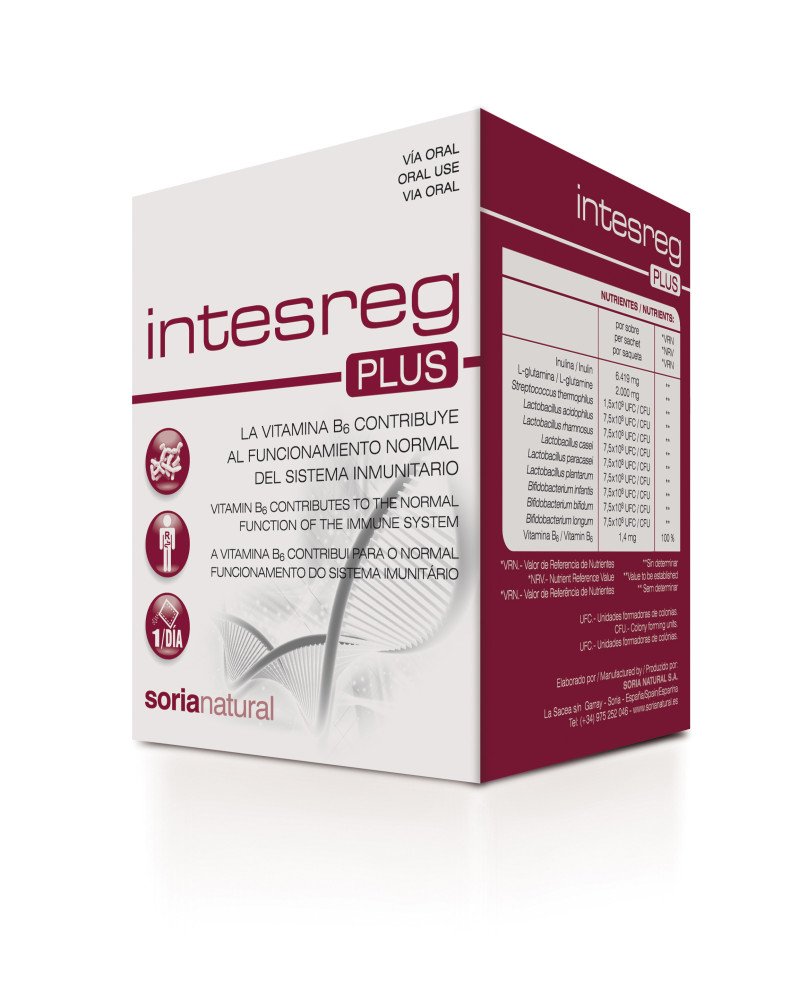 Soria Intesreg Plus 14 Sobres X 10g