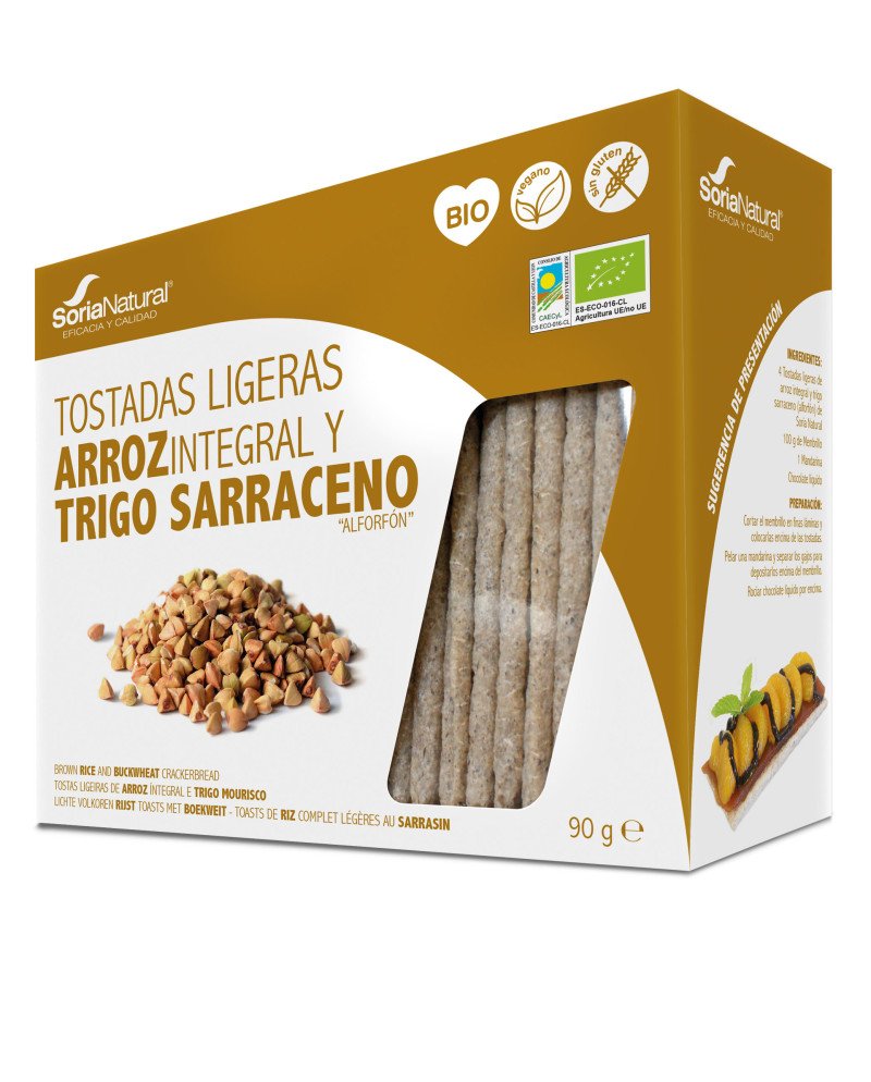 Alecosor Bio Tostadas De Arroz y Trigo Sarraceno