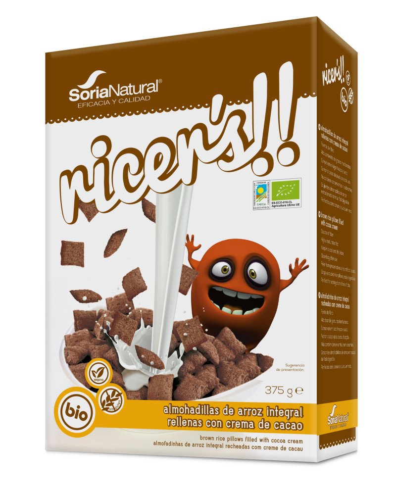 Alecosor Ricers Almohadilla S De Arroz C- Chocolate 375 Gra