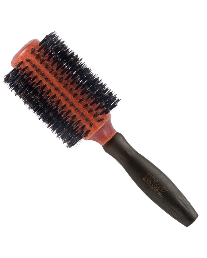 Eurostil Circular Cepillo Mezcla Jabali Mango Caucho 38mm 1un