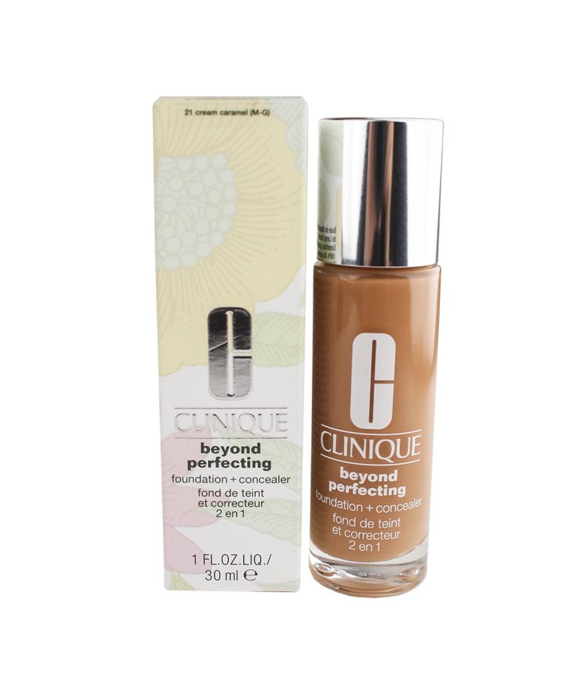 Clinique Beyond Perfecting Foundation 21 Cream Caramel 1Un
