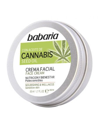 Babaria Cannabis Crema Hidratante 50Ml