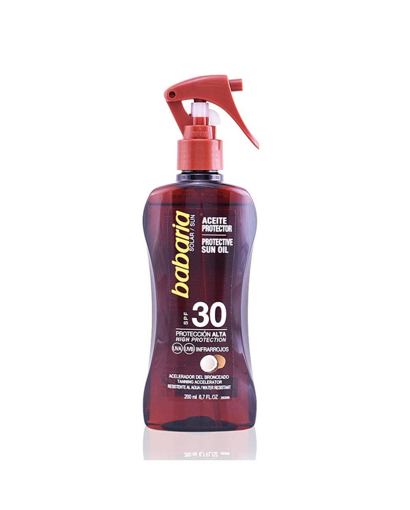 Babaria Coco Aceite Spf30 Proteccion Alta 200Ml