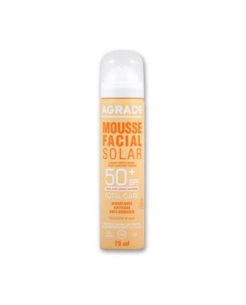 Agrado Mousse Facial Solar Spf50 75ml