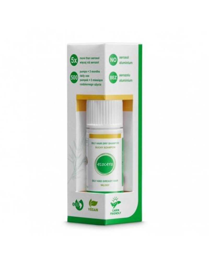 Ecocera Tapioca Y Bambu Champu Seco Cabello Graso 15Gr