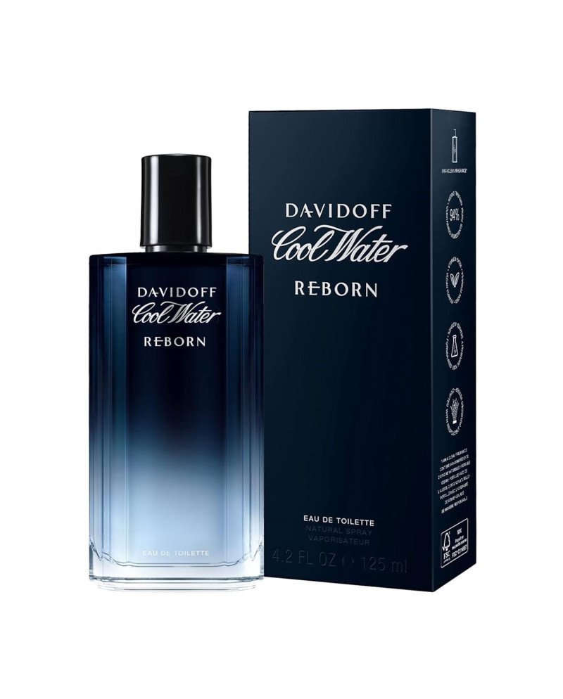 Davidoff Cool Water Reborn Eau De Toilette 125Ml Vaporizador