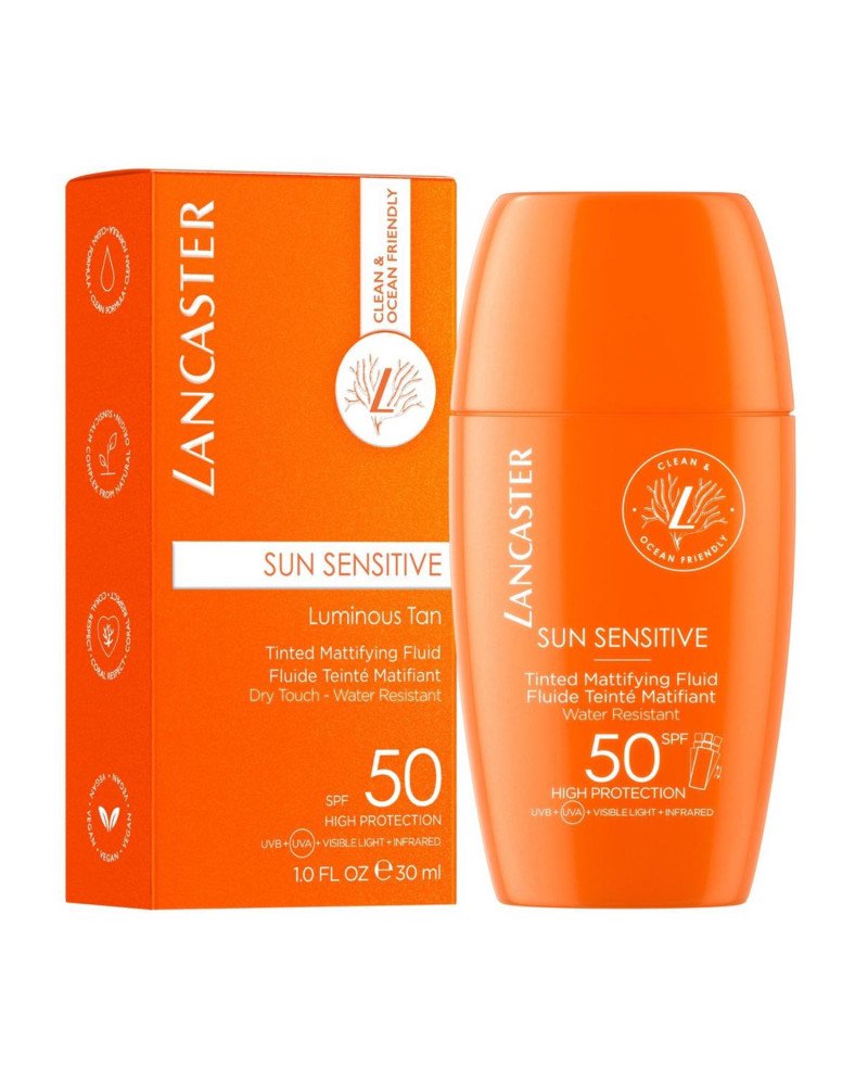 Lancaster Sun Sensitive Fluido Bronceador Luminoso Spf50 30Ml
