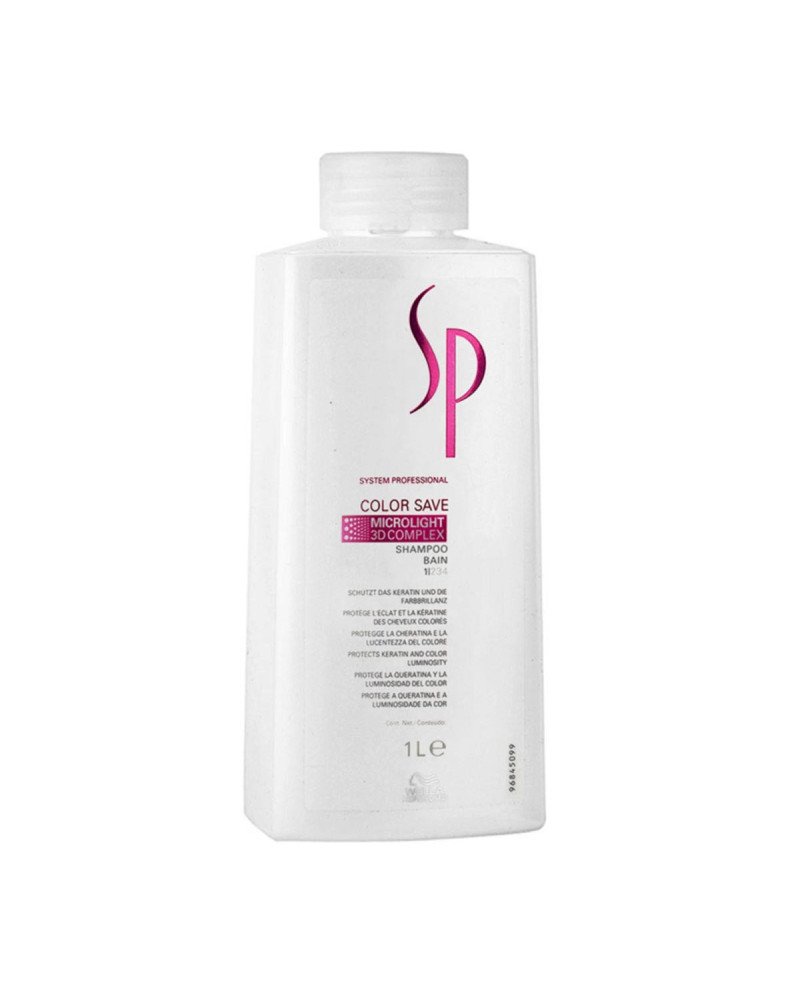 Wella Sp Color Save 3D Champu Microlight 1000Ml