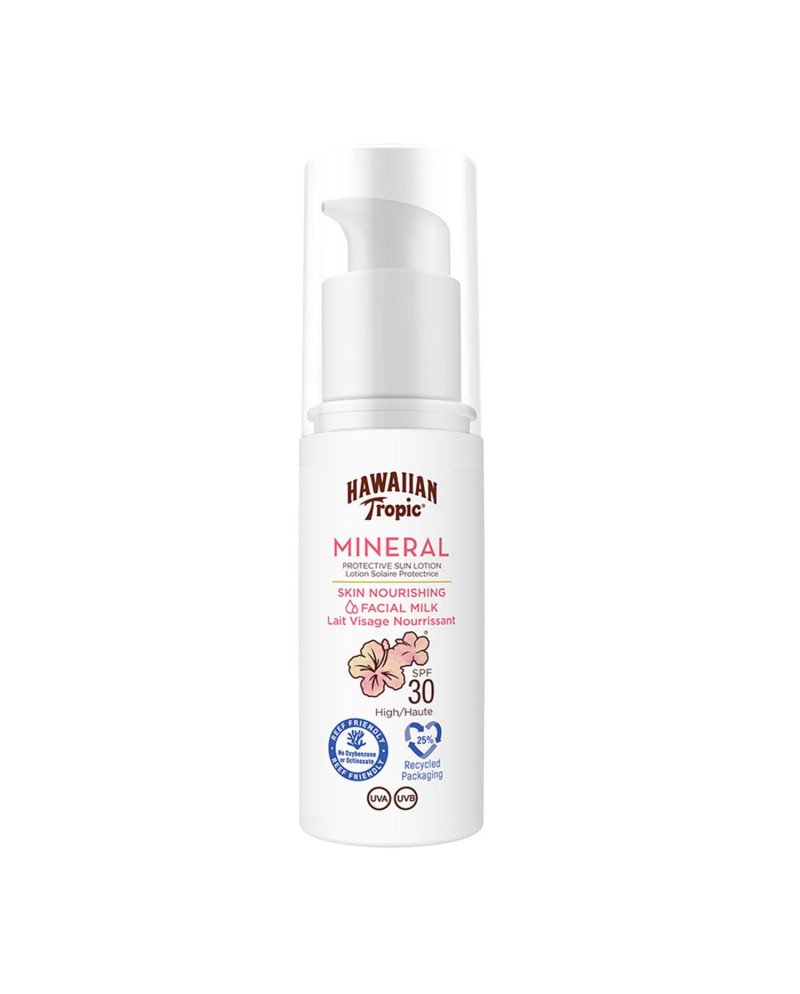 Hawaiian Tropic Mineral Skin Leche Facial Spf30 50Ml
