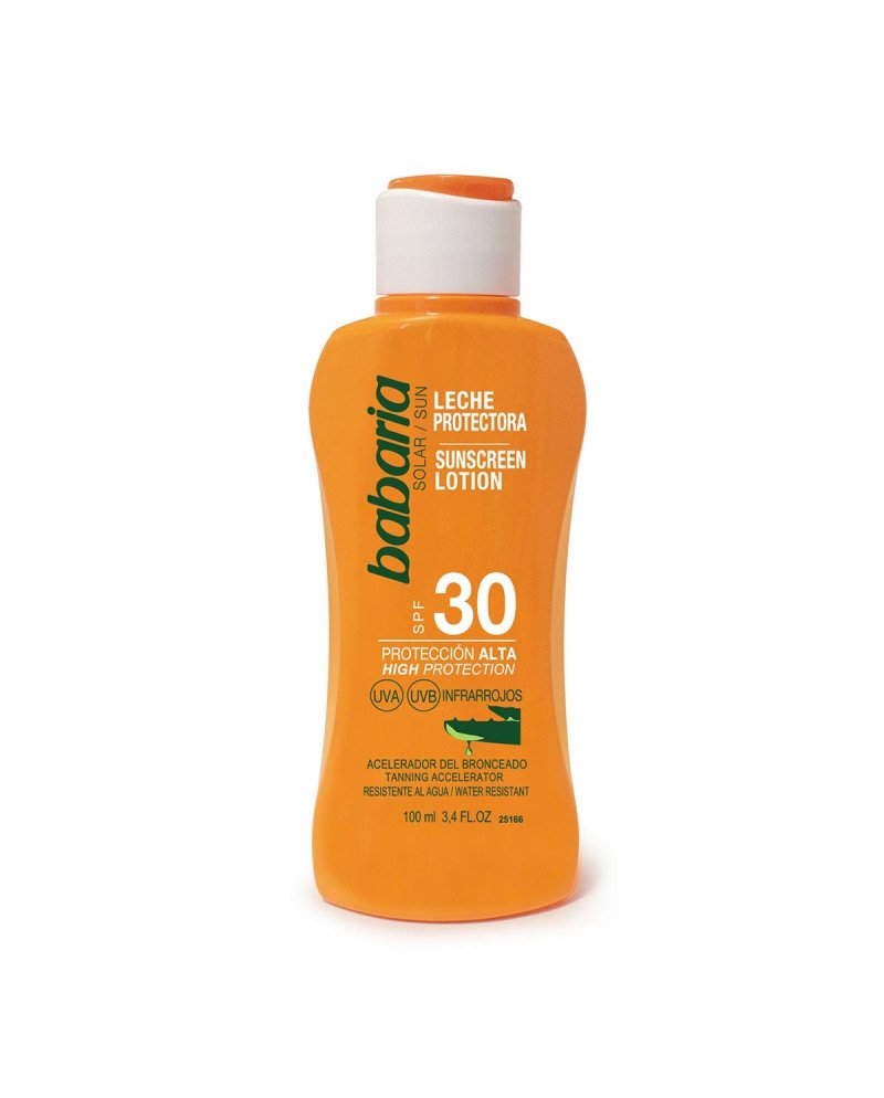 Babaria Aloe Vera Leche Corporal Spf30 Proteccion Alta 100Ml