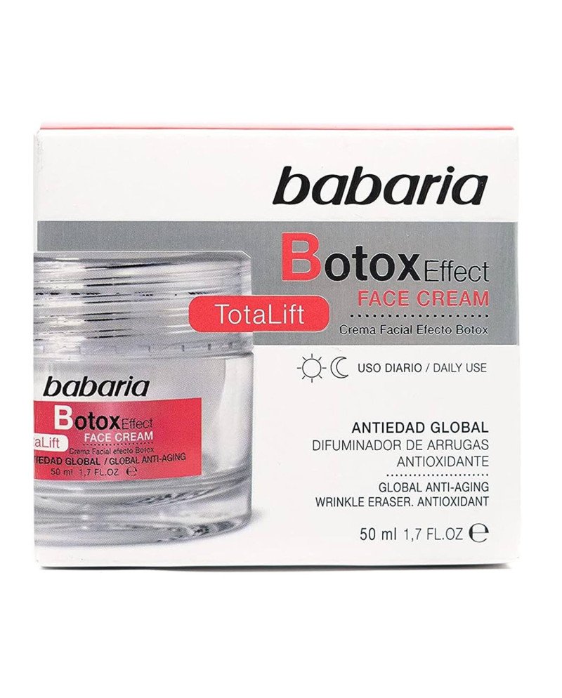 Babaria Efecto Botox Crema Facial 50Ml