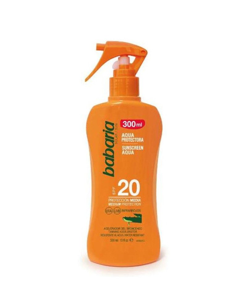 Babaria Protector Agua Spray Spf20 300Ml Vaporizador