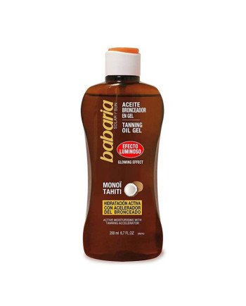 Babaria Monoi Tahiti Aceite Bronceador En Gel 100Ml