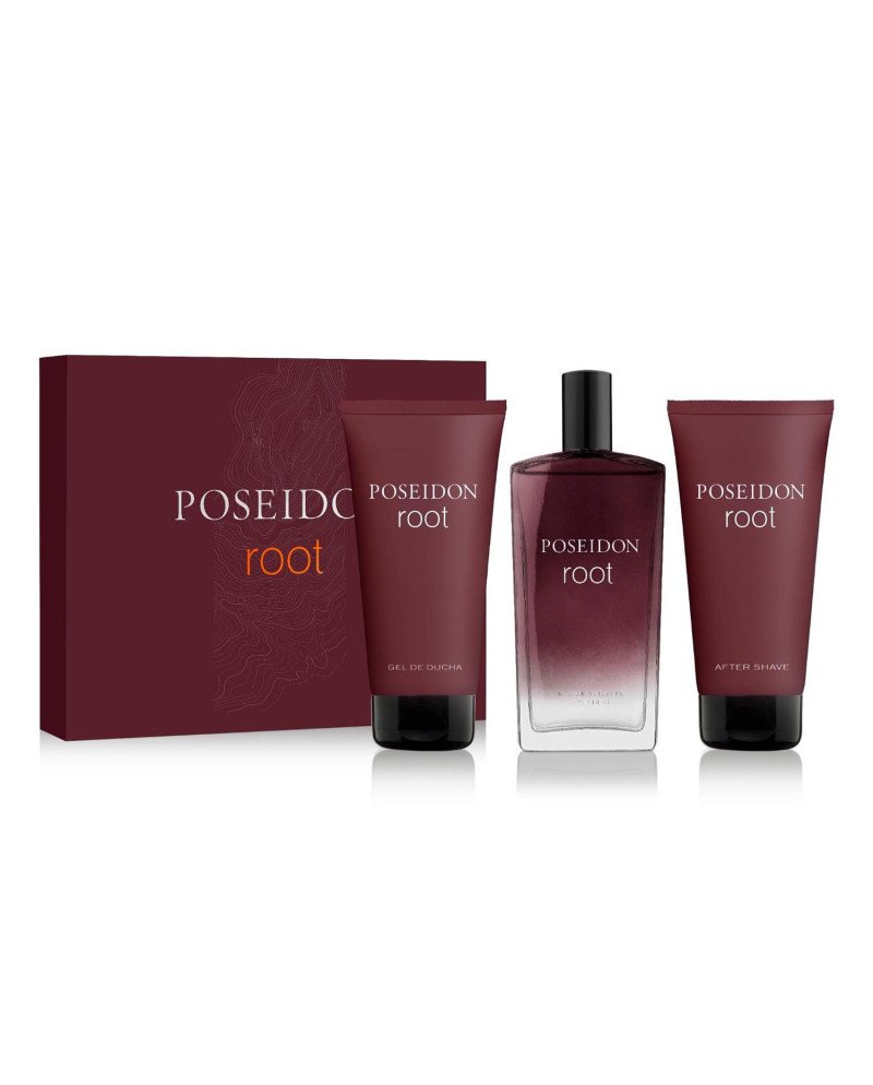 Poseidon Root Eau De Toilette 150Ml + After Shave 1U + Gel De Baño 1U