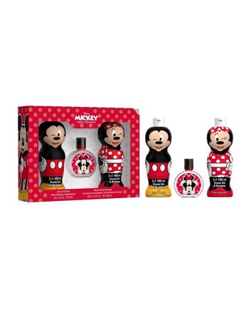 Mickey Niños Eau De Toilette 50Ml Vaporizador + Gel De Baño 400Ml + Champu 400Ml