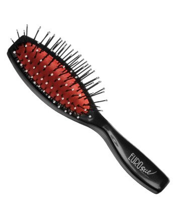 Eurostil Fuelle Pua Nylon Cepillo Bola Pequeña Negro Negro 1Un