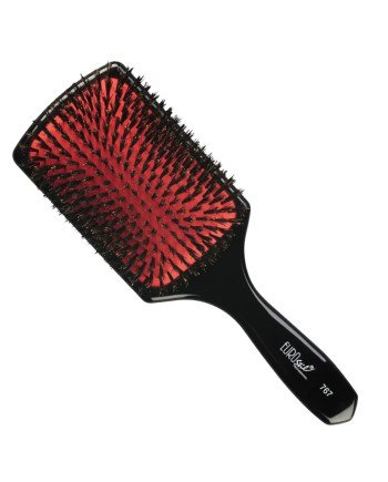 Eurostil Goma Fuelle Cepillo Rectangular Grande Cerda 1Un