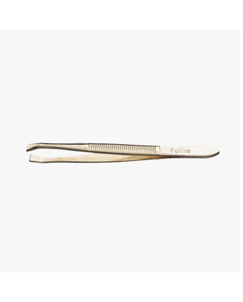 Eurostil Dorada Pinza De Depilar 8Cm 1Un