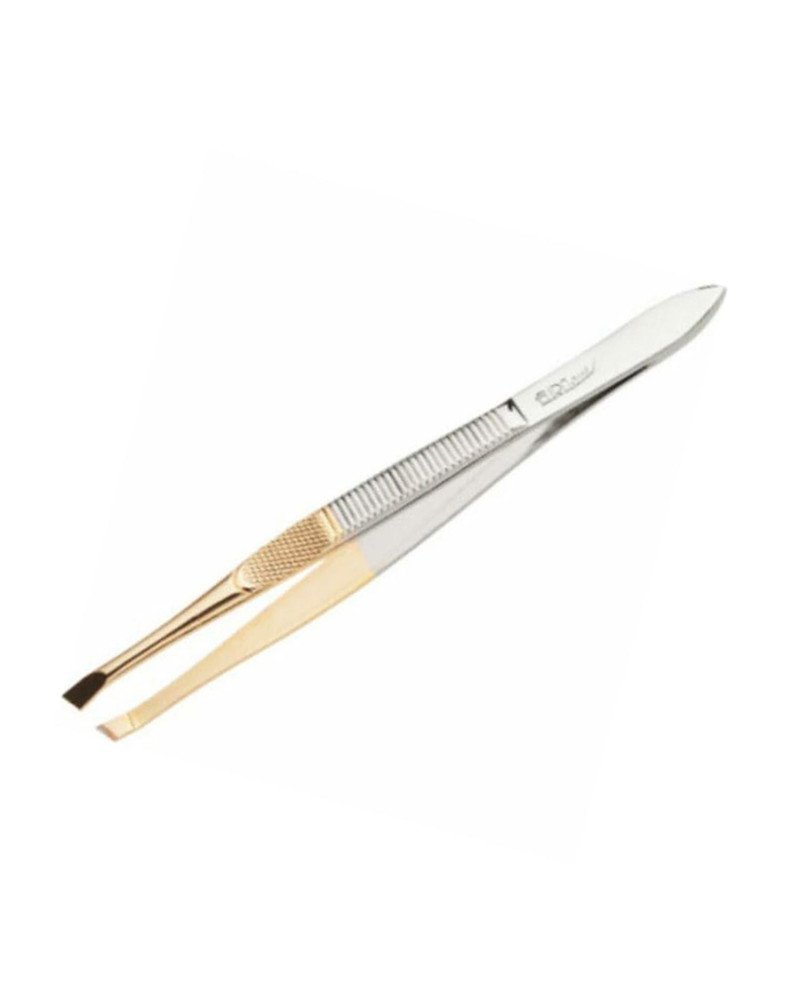 Eurostil Punta Dorada Pinza De Depilar 8Cm 1Un