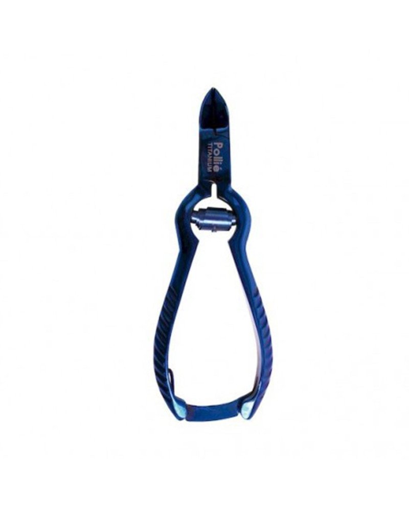 Eurostil Pedicura Corta-Uñas Cierre 14Cm Azul Titanio 1Un