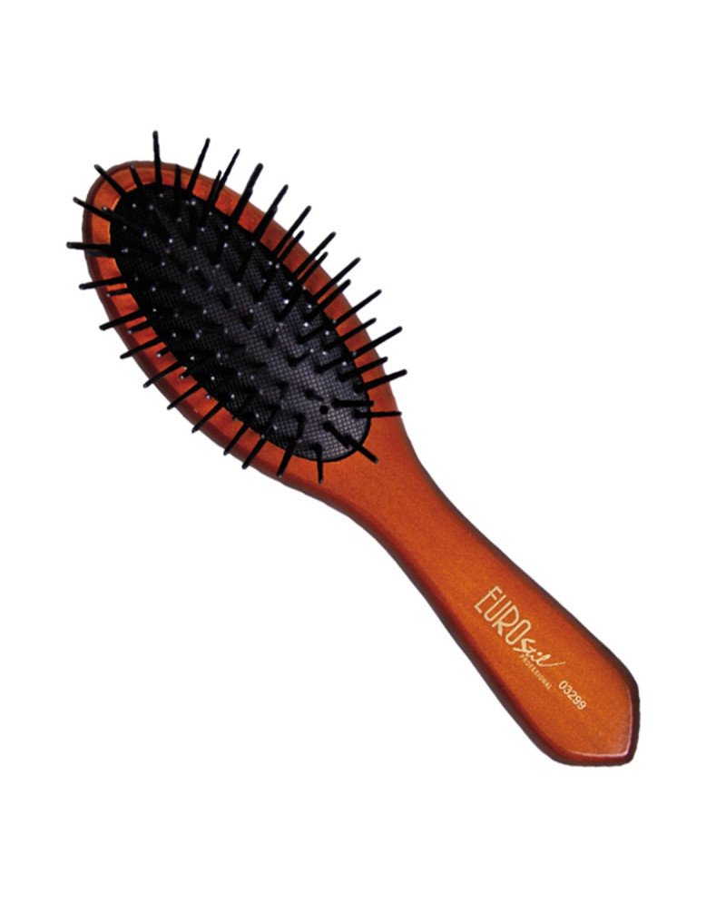 Eurostil Fuelle Oval Pua Plastico Cepillo Pequeño 1Un