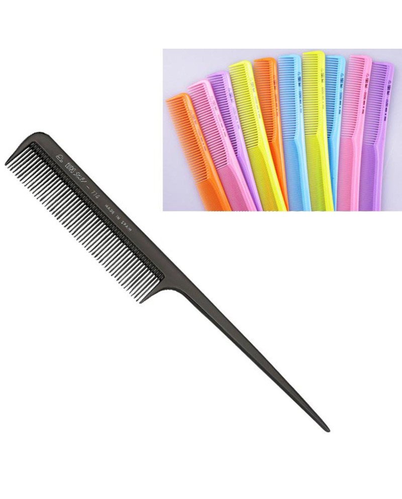 Eurostil Nylon Colores Peine Pua Corte Profesional 20 5Cm 1Un