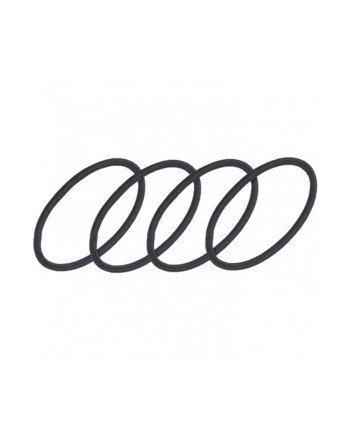 Eurostil Caja Carton Gomas Lisas Cerradas Negro Negro Pack 1Un