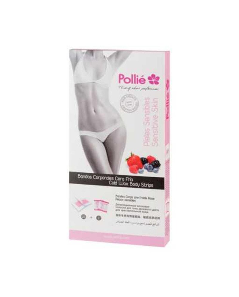 Eurostil Frutos Rojos Bandas De Cera Fria Pieles Sensibles Pack 20Un