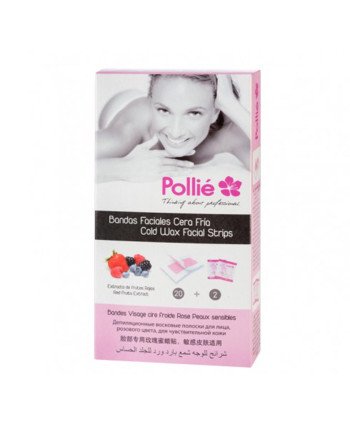 Eurostil Extracto Frutos Rojos Bandas Faciales Cera Fria Pack 20Un
