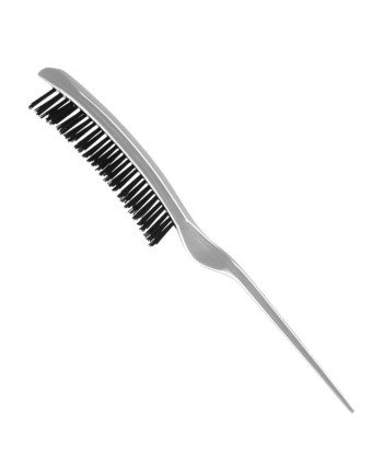 Eurostil Curvado Cepillo Crepar Nylon Blanco 1Un