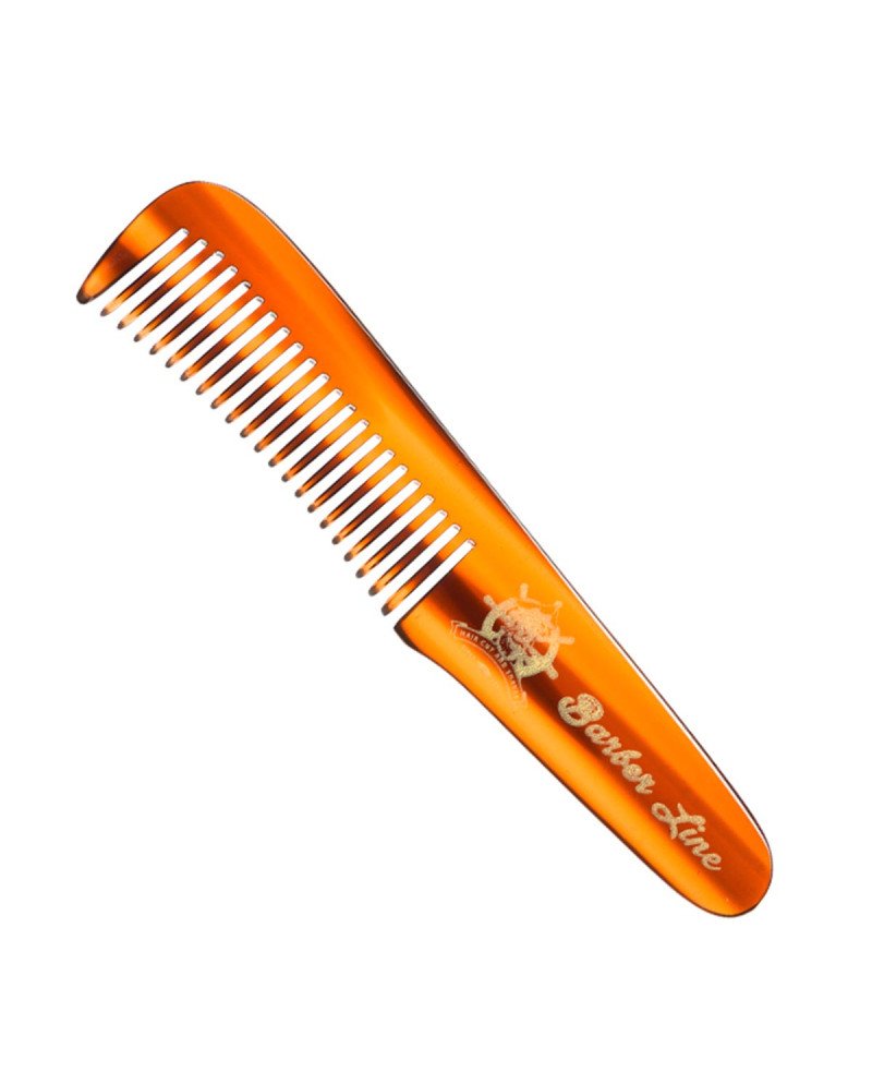 Eurostil Concha Peine Mango Largo 11 Cm Barba - Bigote 1Un