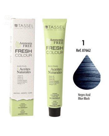 Eurostil Fresh Colour Crema Colorante Sin Amoniaco Negro Negro 1Un