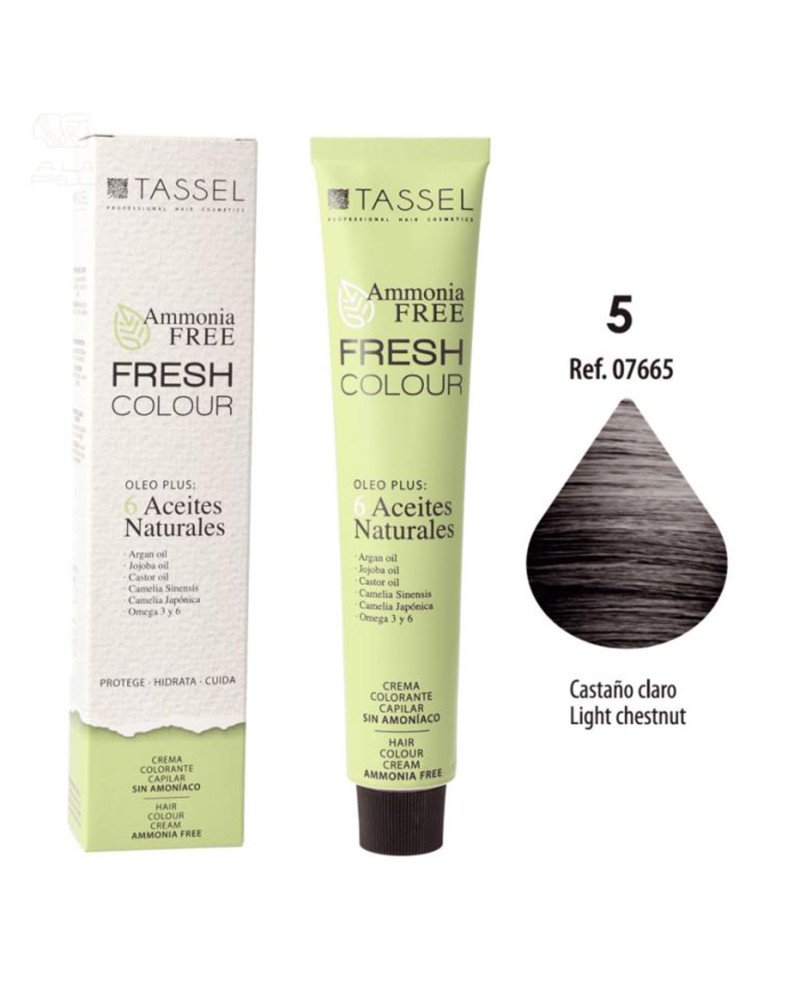 Eurostil Fresh Colour Crema Colorante Sin Amoniaco Castaño Claro 1Un