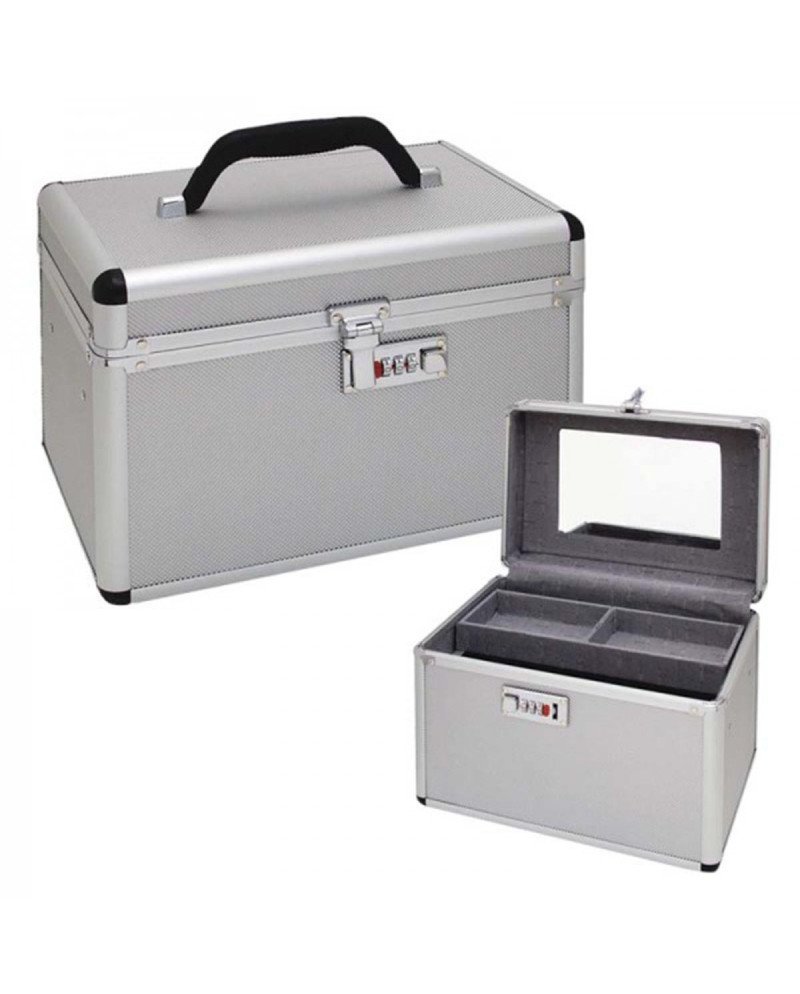 Eurostil Maquillaje Maleta Aluminio 1Un