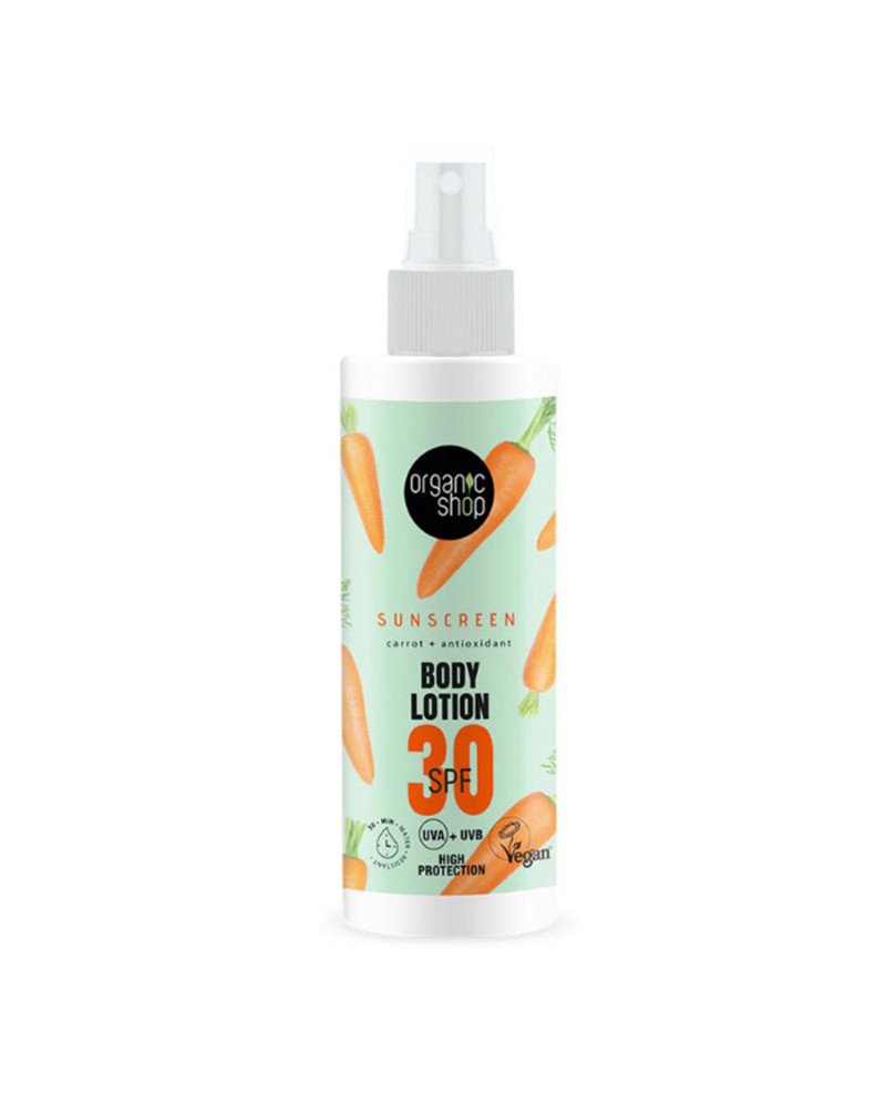 Organic Shop Carrot Locion Corporal Spf30 150Ml