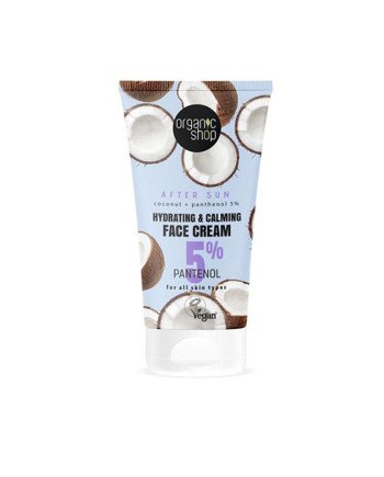 Organic Shop Coconut Crema Facial 5% Pantenol 50Ml