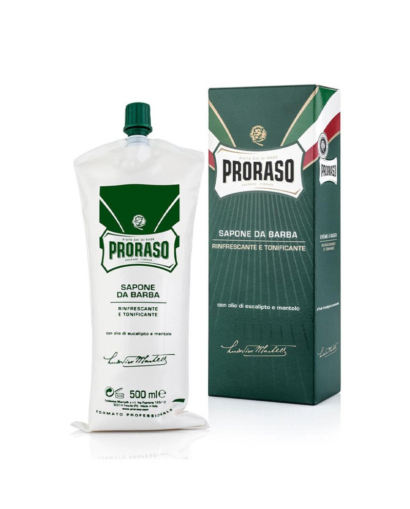Proraso Afeitado Jabon De Barba Con Aceite De Eucalipto 500Ml