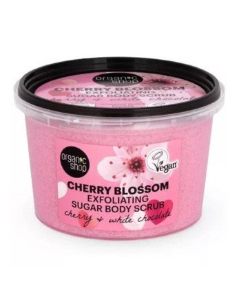 Organic Shop Cherry Blossom Azucar Exfoliante Corporal 250Ml