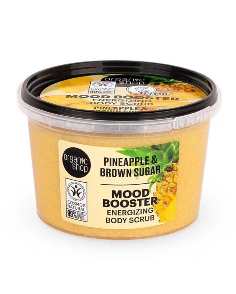 Organic Shop Mood Booster Piña Exfoliante Corporal Energizante 250Ml