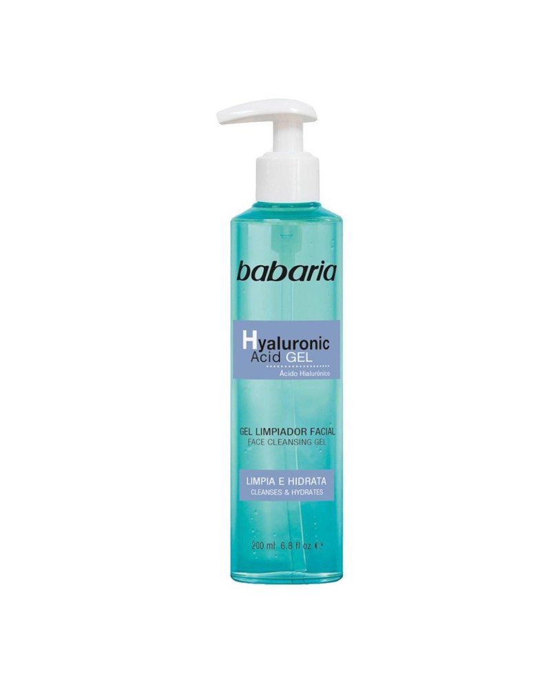 Babaria Acido Hyaluronico Gel Facial Limpiadora 200Ml