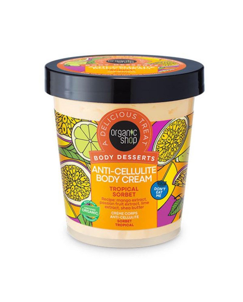 Organic Shop Tropical Sorbet Crema Corporal Anti-Celulitis 450Ml