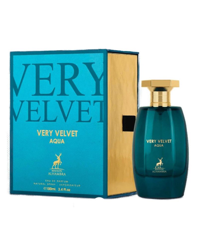 Maison Alhambra Very Velvet Aqua Velvet Velvet Eau De Parfum 100Ml Vaporizador