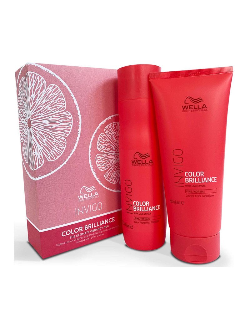 Wella Invigo Color Brilliance Duo Champu 1Un + Acondicionador 1U