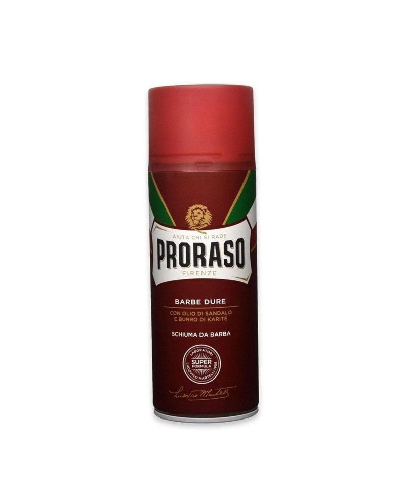 Proraso Barba Dura Espuma De Afeitar Sandalo Y Karite 400Ml