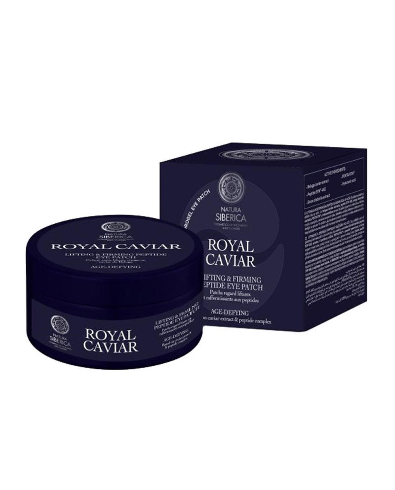 Natura Siberica Royal Caviar Tratamiento Ojos Peptide Patch 60Un