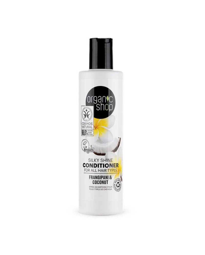 Natura Siberica Frangipani&Coconut Acondicionador Todo Tipo De Cabellos 280Ml