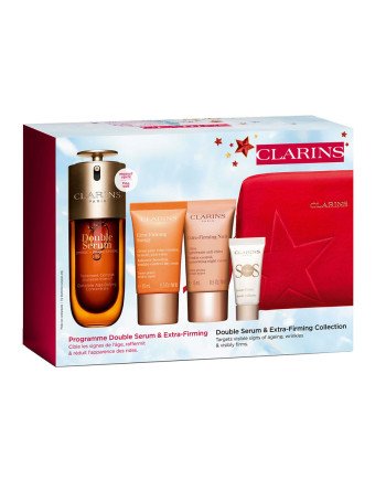 Clarins Double-Serum Crema G9 50Ml + Crema De Dia 15Ml + Crema De Noche 15Ml + Sos Primer Miniatura 1U