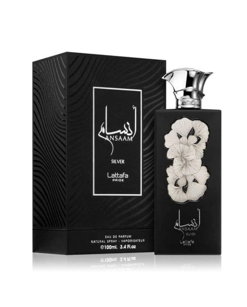 Lattafa Ansaam Silver Eau De Parfum 100Ml Vaporizador