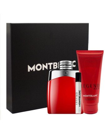 Montblanc Legend Red Eau De Parfum 100Ml Vaporizador + Gel De Baño + Miniatura 7 5Ml